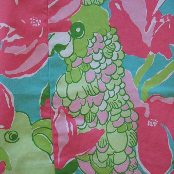 Vintage Lilly Pulitzer Birdie Print Shift Dress - Picture 6 of 9